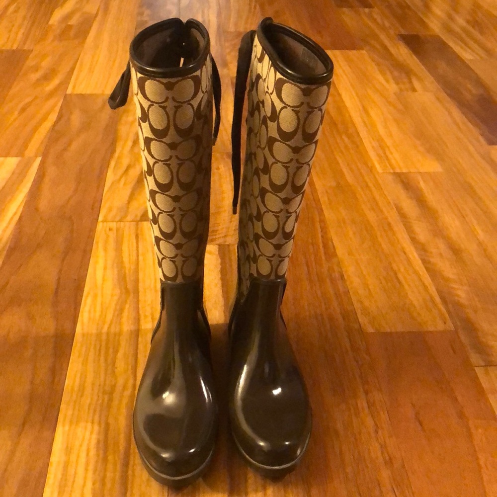 Coach Rain Boots